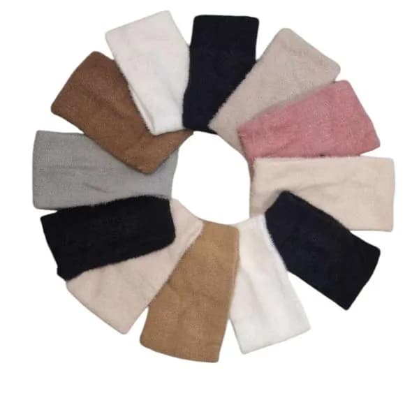 Opaski damskie na głowę, zestaw 12 szt, SKU 011025-176