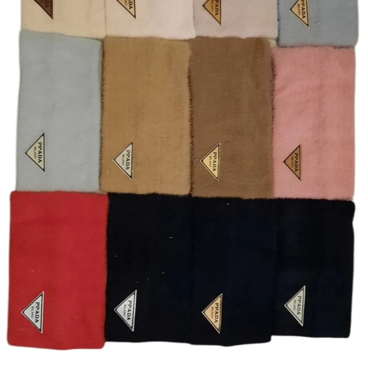 Opaski damskie na głowę, 12 szt. w opakowaniu