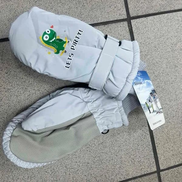 Rękawiczki zimowe damskie Let’s Party z żabką