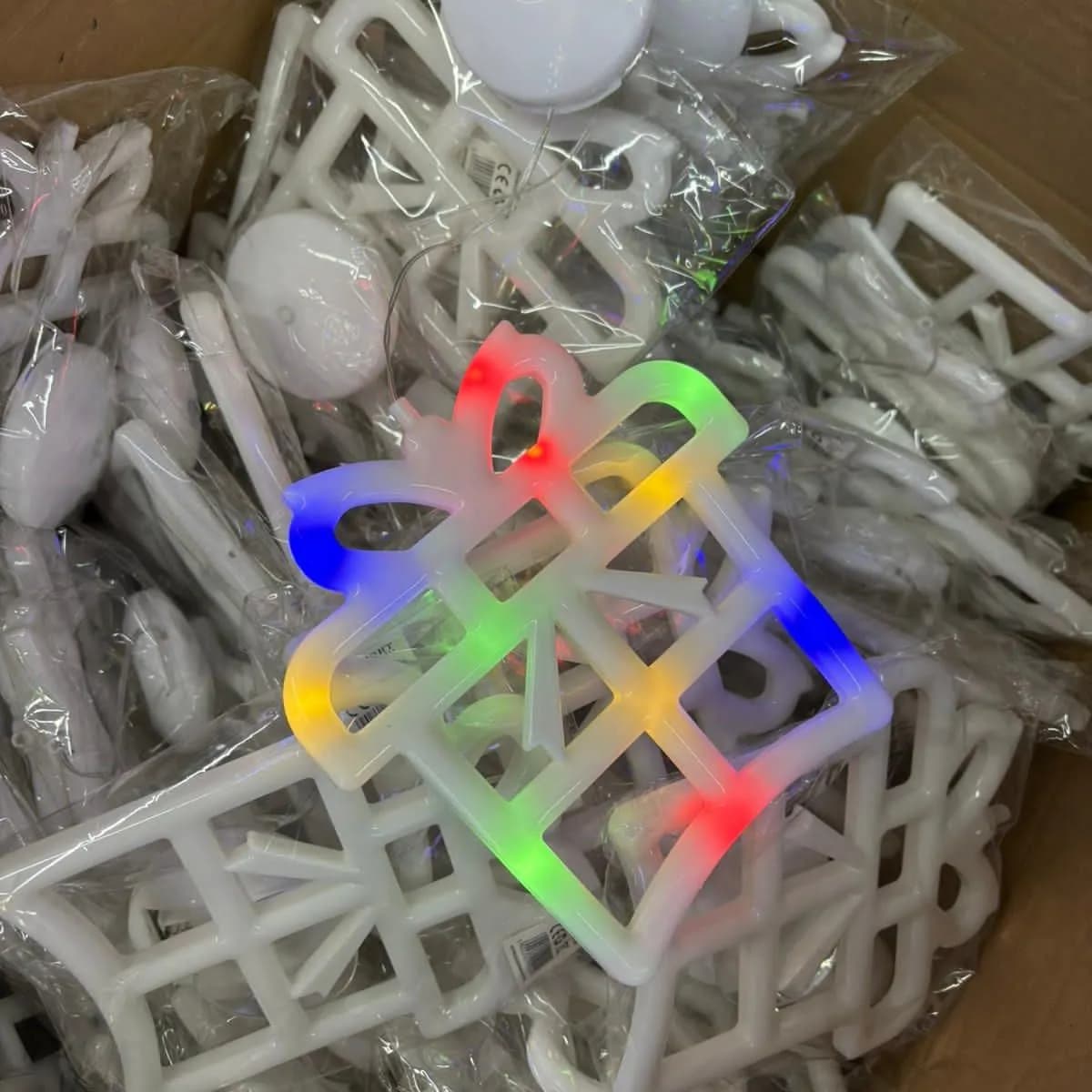 Lampki Ozdoby na Okno Baterie 3xr3