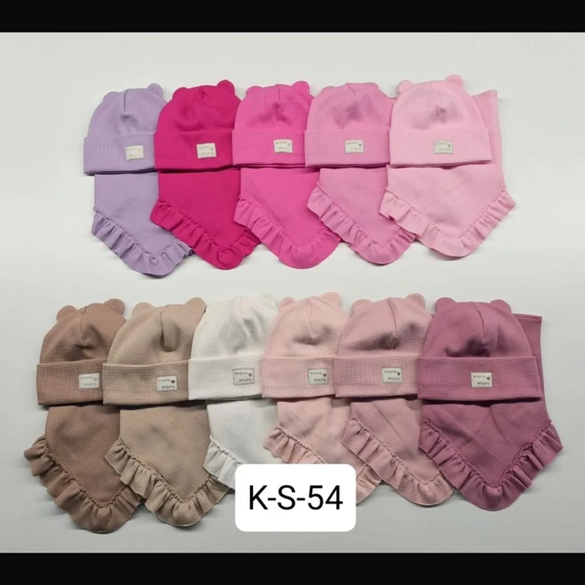 Komplet Czapki Komin dla Dzieci