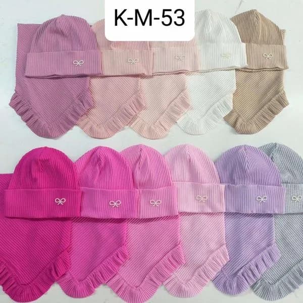 Komplet Czapki Komin dla Dzieci