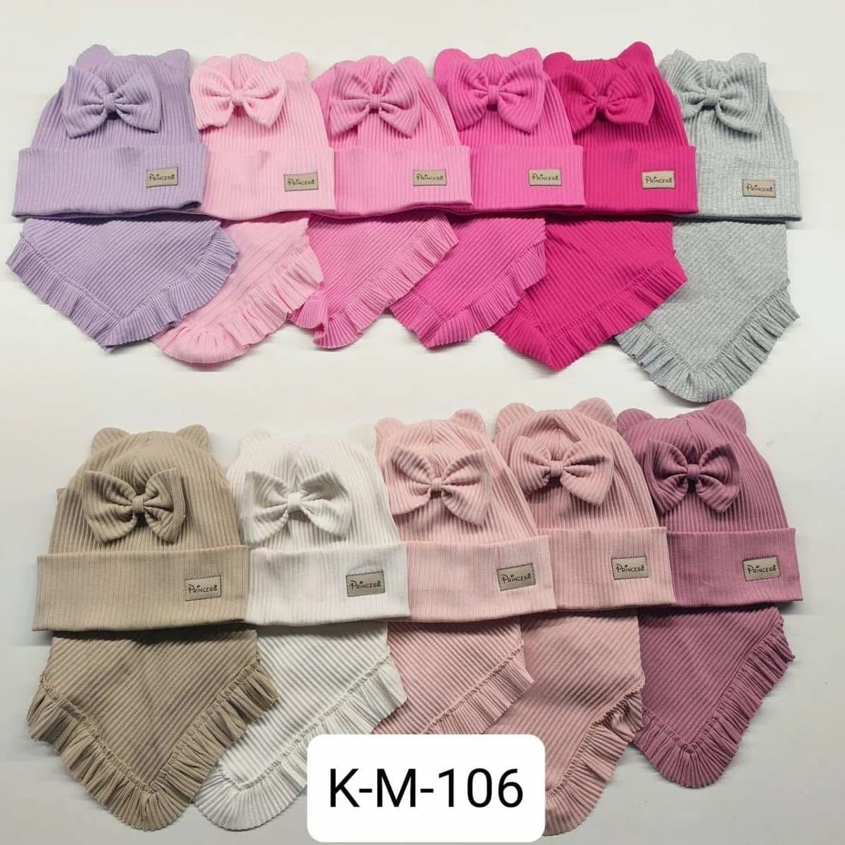 Komplet Czapki Komin dla Dzieci