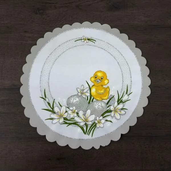 Serwetka Wielkanocna 23/23 z Kaczuszkiem 30cm