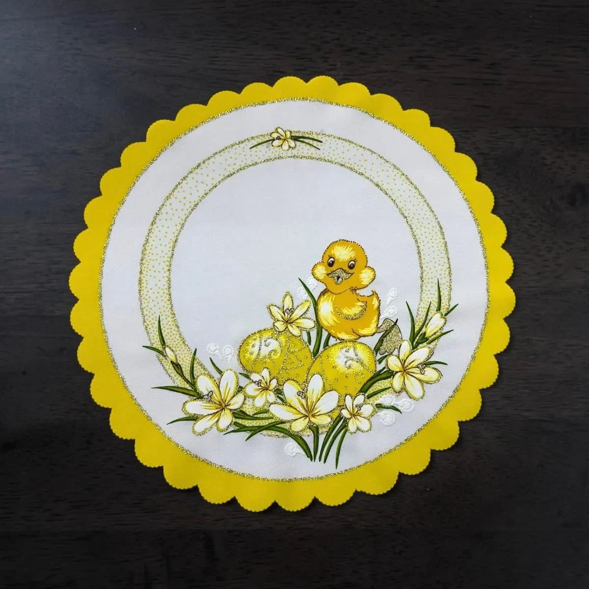 Serwetka Wielkanocna 35/35 cm z Kaczuszkiem