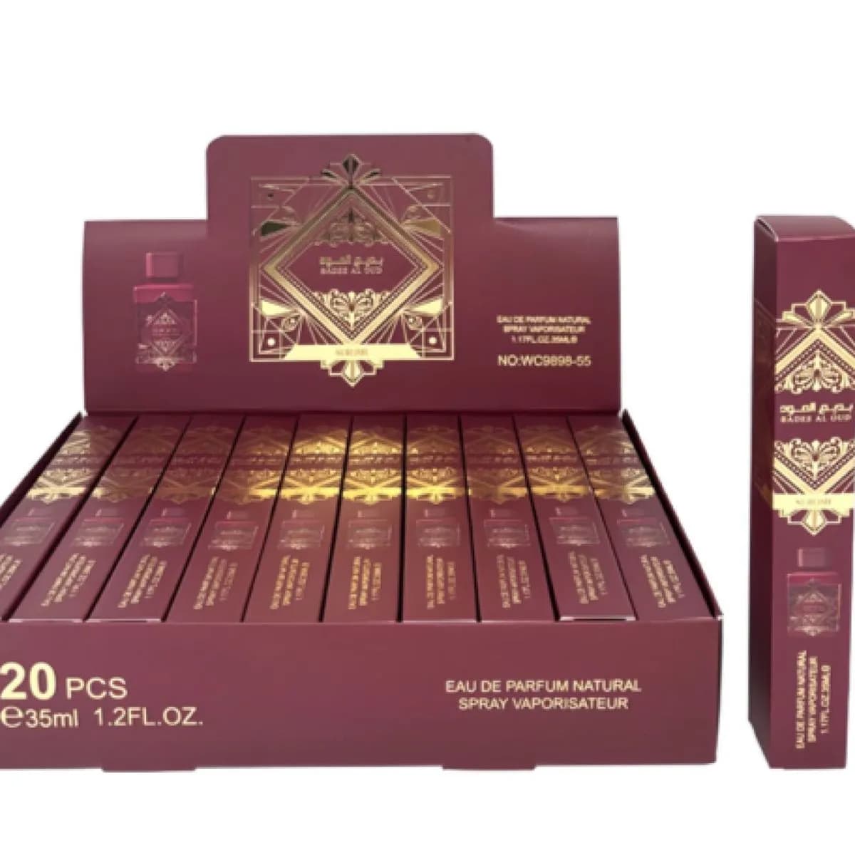 Perfumetki Eau de Parfum Natural 35ml, 20 szt