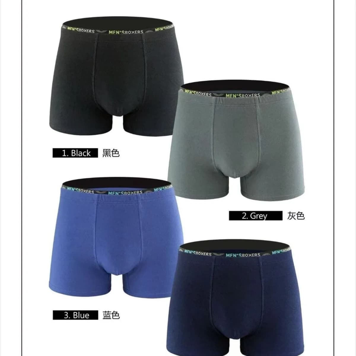 Boserki męskie 4 szt. mix kolorów XL-XXL SKU 031025-49