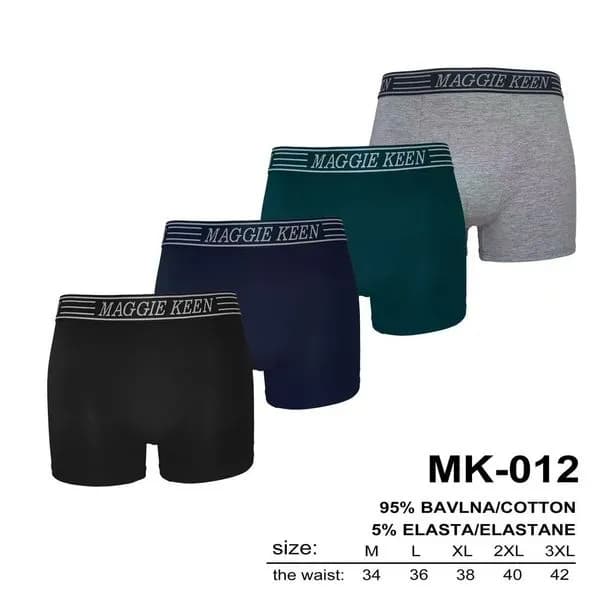 Boserki męskie Maggie Keen MK-012, rozmiary M-XXL, 4 szt.