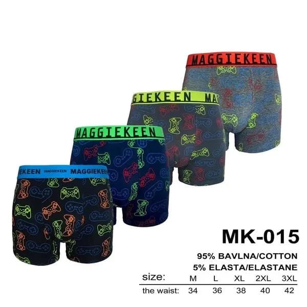Boserki męskie MK-015 95% bawełna 5% elastan M-3XL