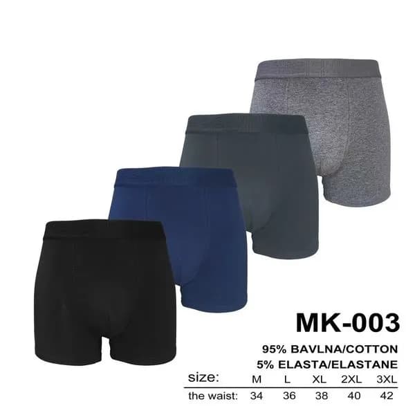 Boserki męskie MK-003 95% bawełna XL/XXL/3XL