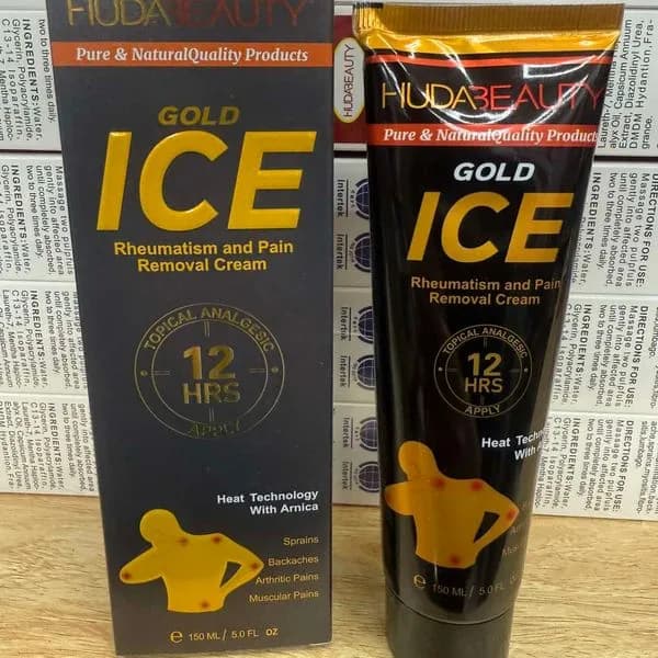 Maść Huda Beauty Gold Ice Łagodząca Bóle Stawów 150ml