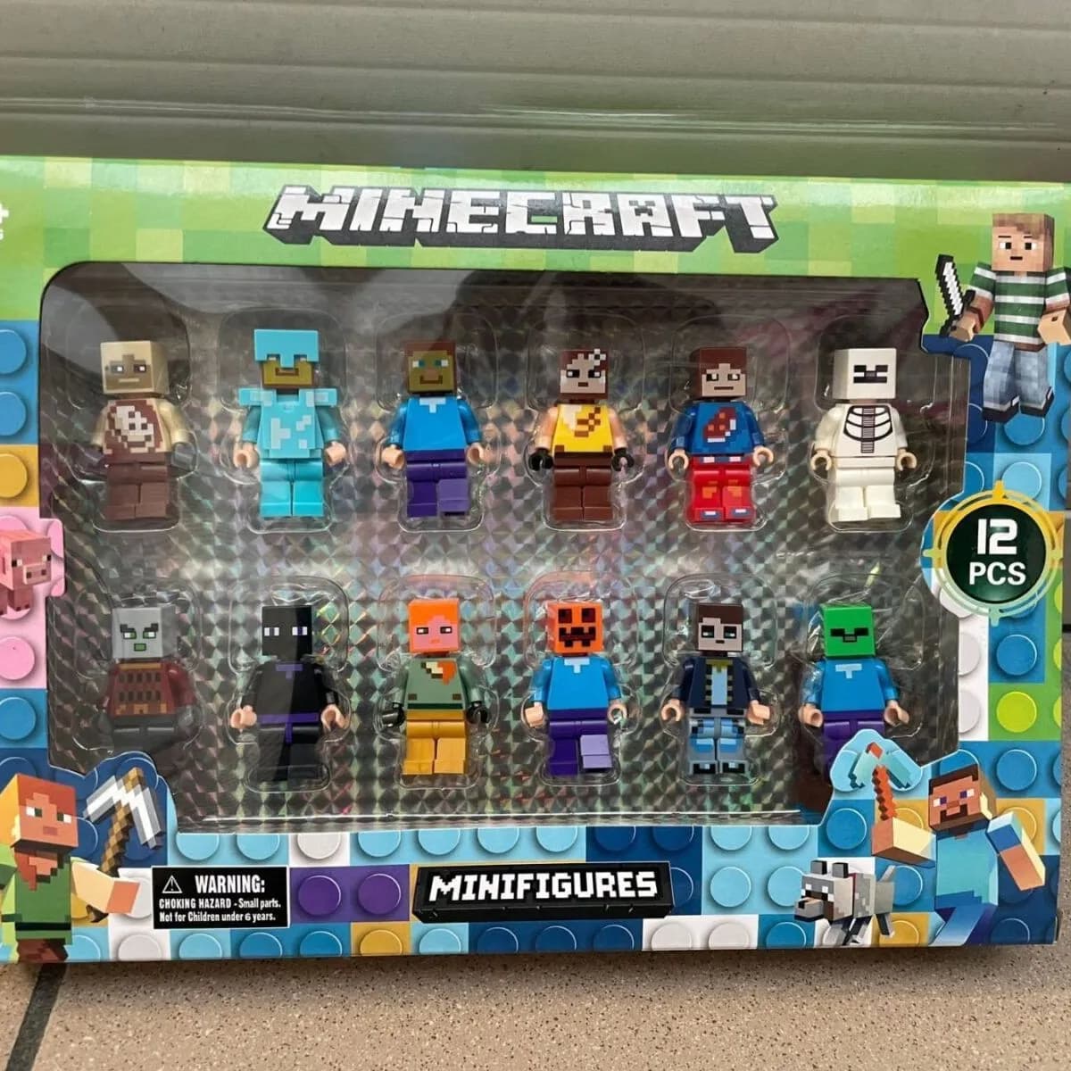 Zabawki Figurki Minecraft 12PCS