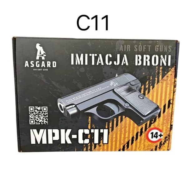 Pistolet Metalowy na Plastikowe Kulki