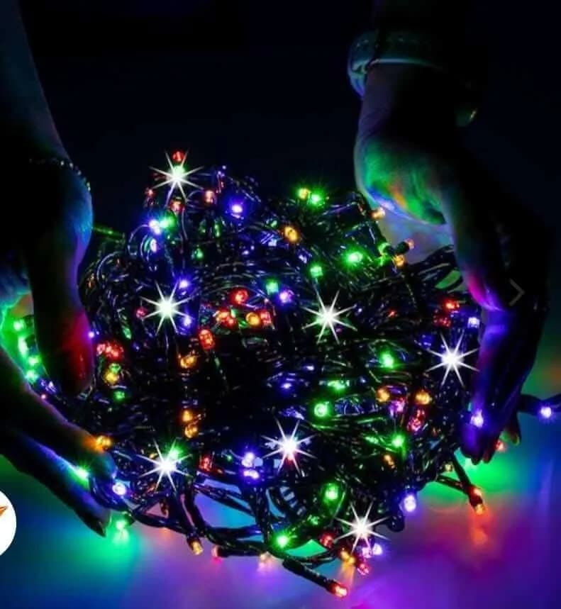 Lampki Hermetyczne Cienkie Wtyczki 100LED