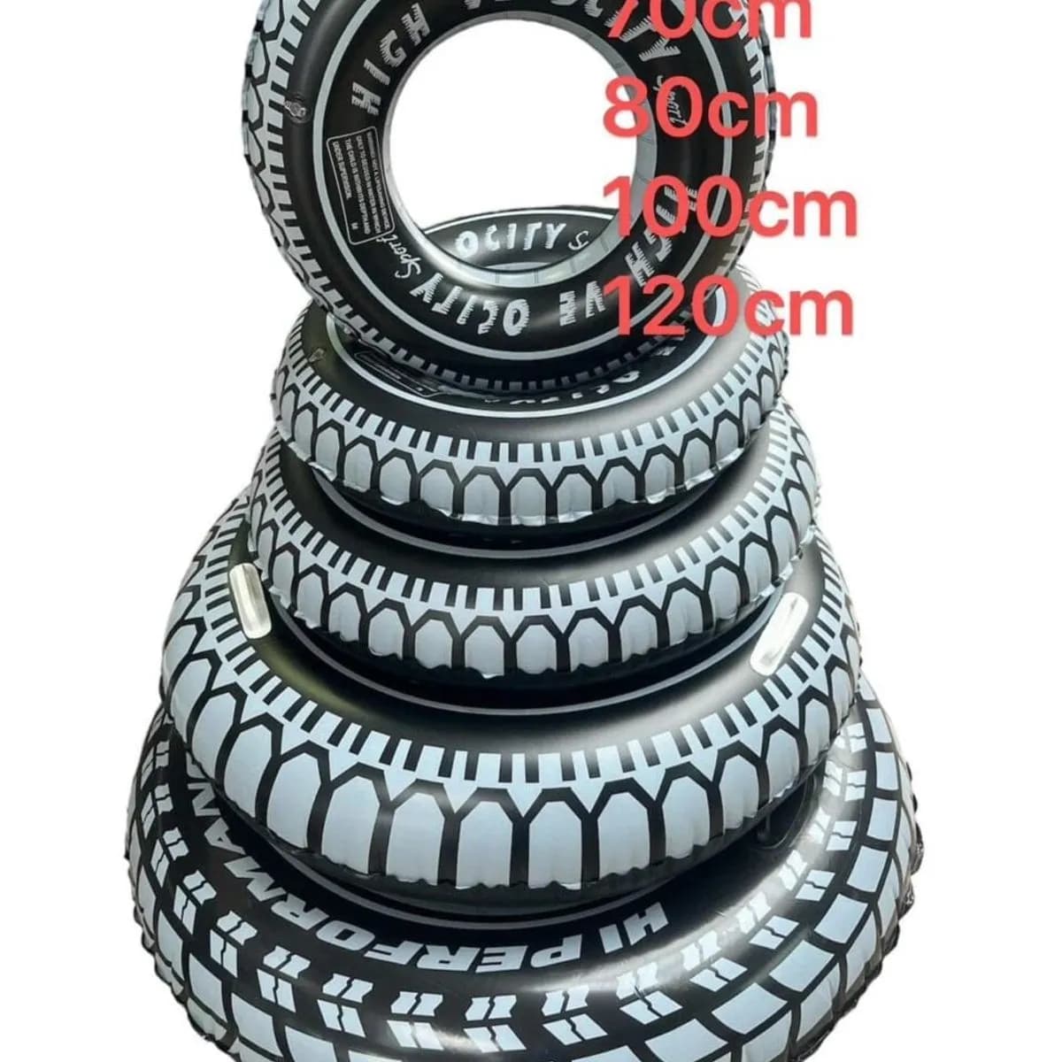 Koło dmuchane opona 60cm - zabawka wodna High Velocity