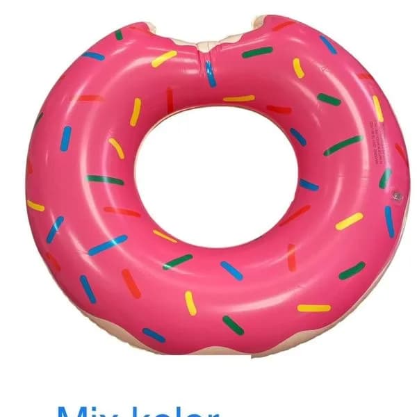 Koło Dmuchane Donut 60cm - Mix Kolorów