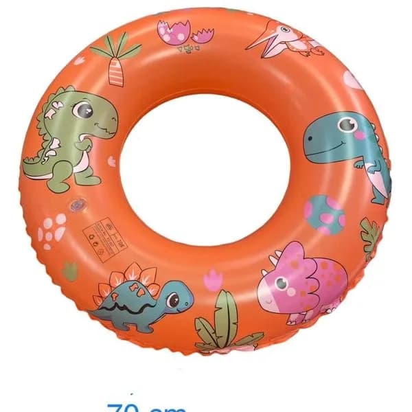 Koło dmuchane 70cm Kamizelka Wodna Dinozaury Mix