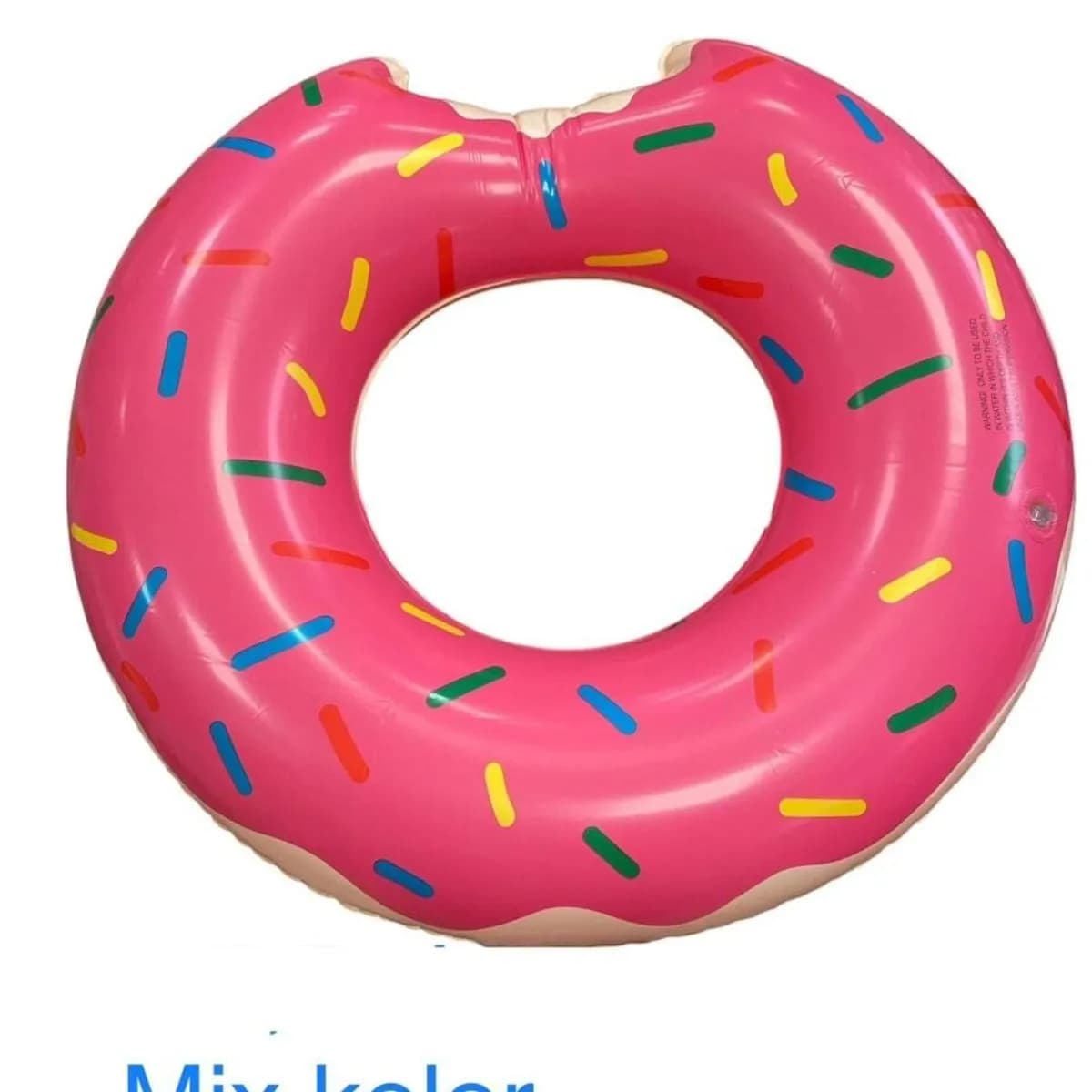 Koło Dmuchane Pączek Donut 80cm Mix Kolorów