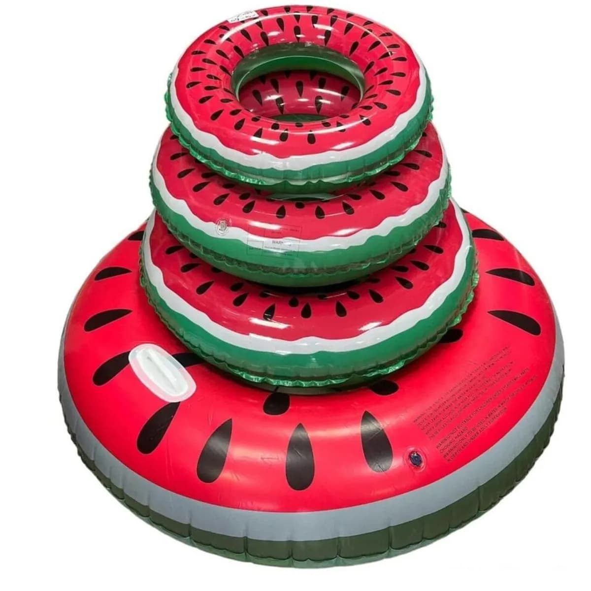 Koło Dmuchane Arbuz 70cm - Zabawka Wodna do Pływania