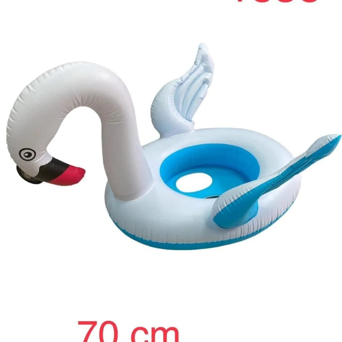 Kamizelka dmuchana 70cm koło z siedziskiem Łabędź dla dzieci