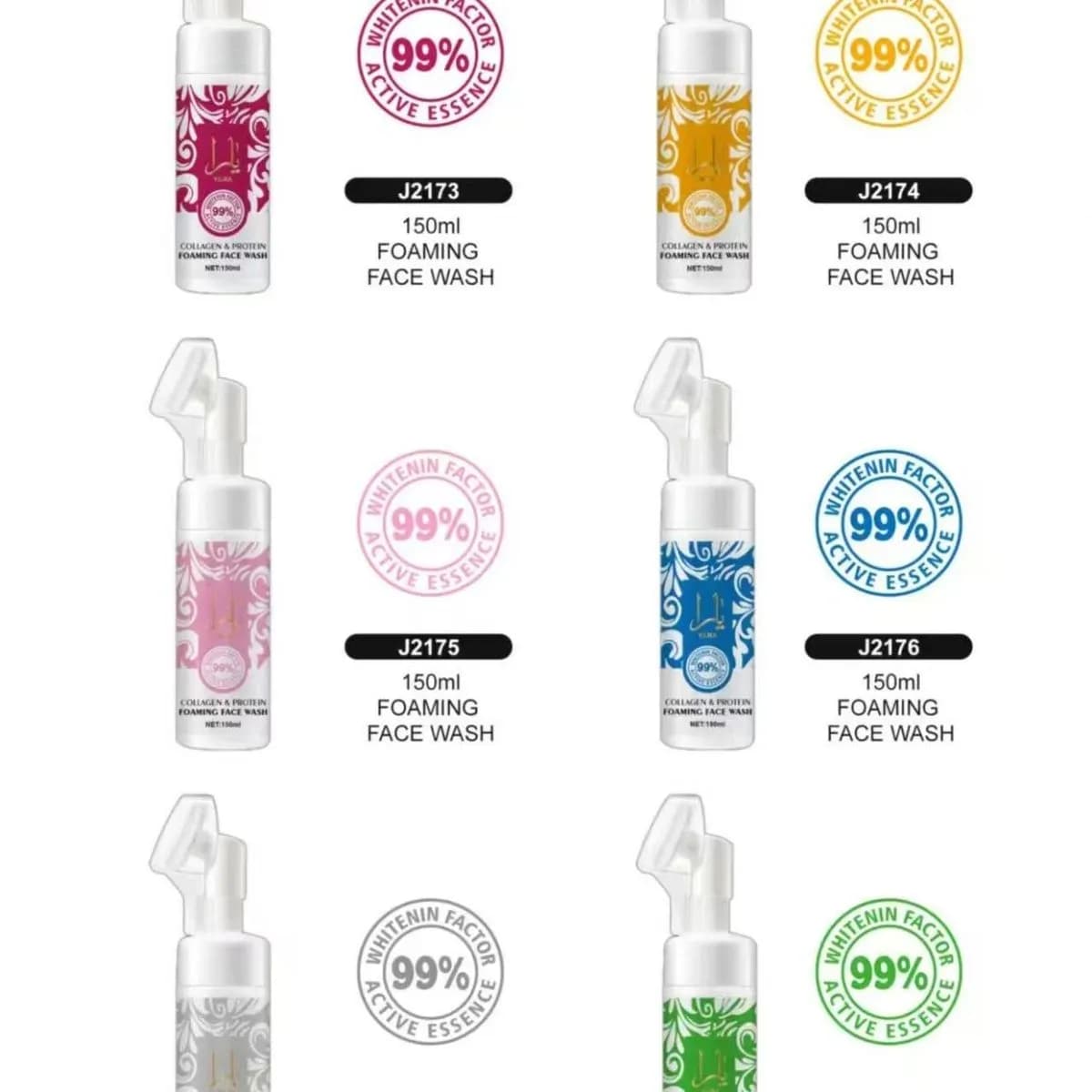 Kolagen Płyn do Mycia Twarzy 150ml Face Foam Wash