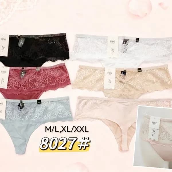 Majtki damskie koronkowe M/L/XL/XXL 061025-139