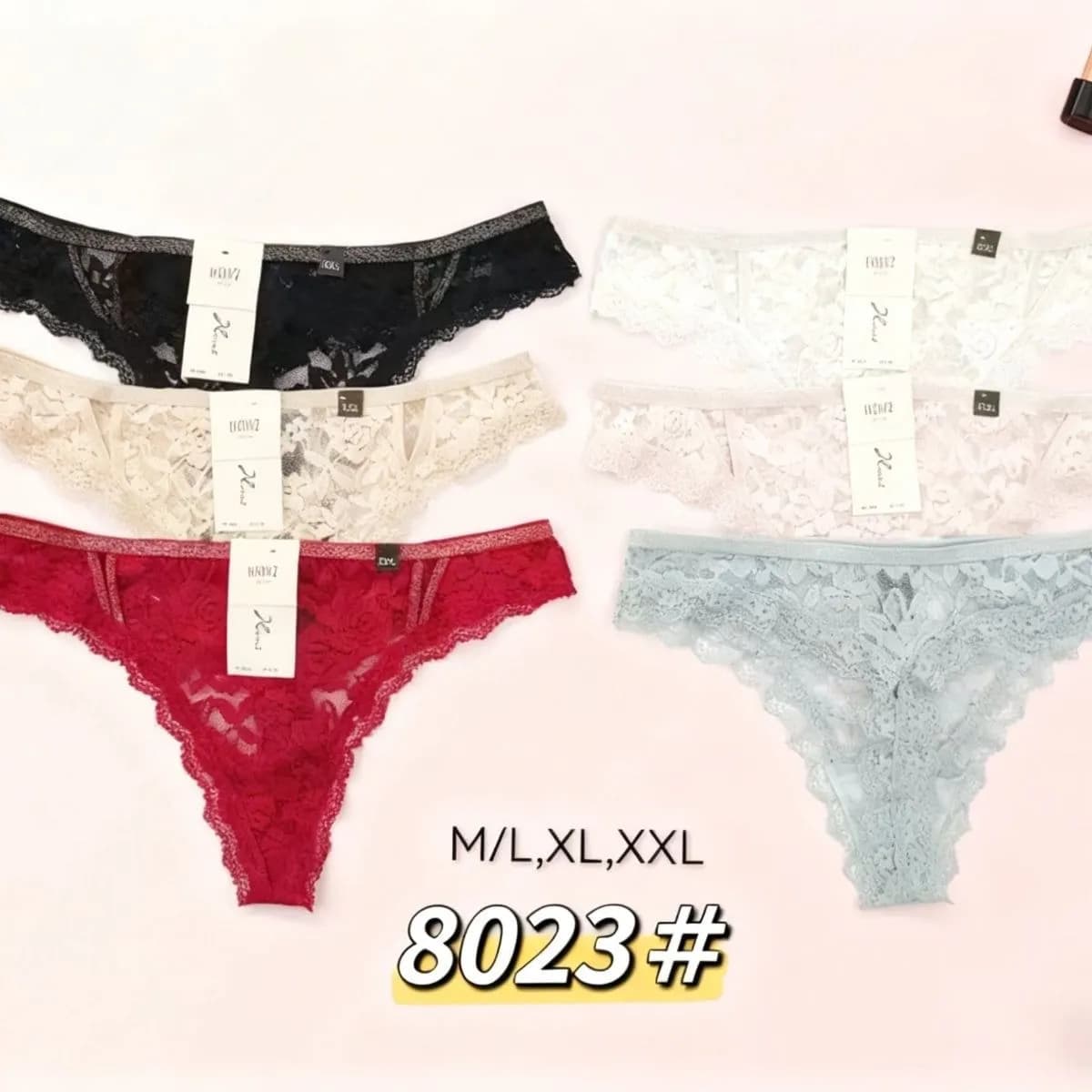 Majtki damskie koronkowe M-L-XL-XXL 8023#