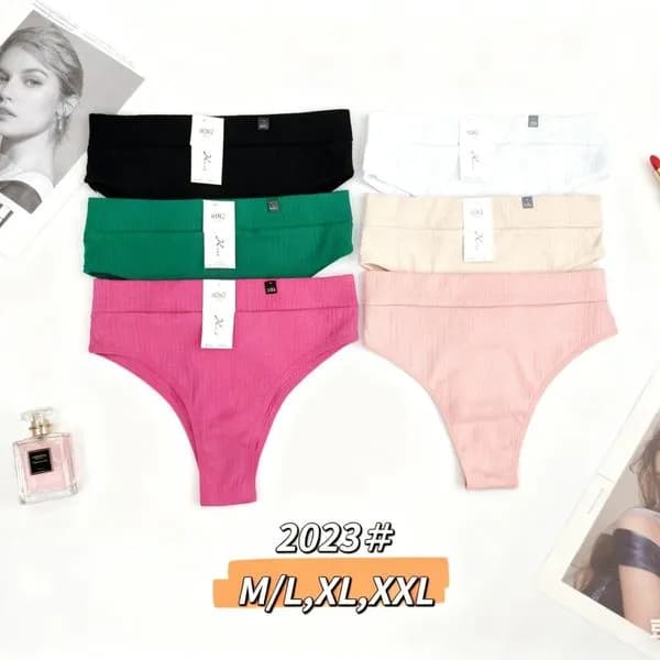 Majtki damskie M/L XL XXL czarny zielony biały beż różowy