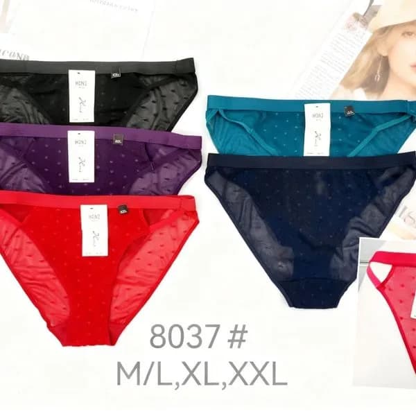 Majtki damskie koronkowe M/L, XL, XXL 8037