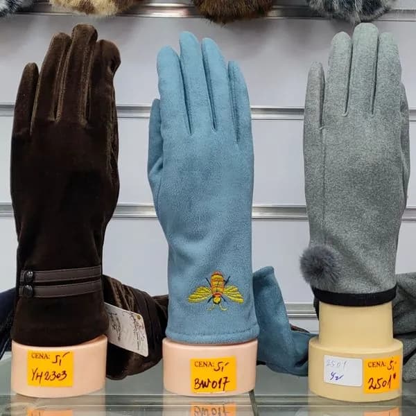 Rękawiczki damskie różne kolory SKU 061025-3