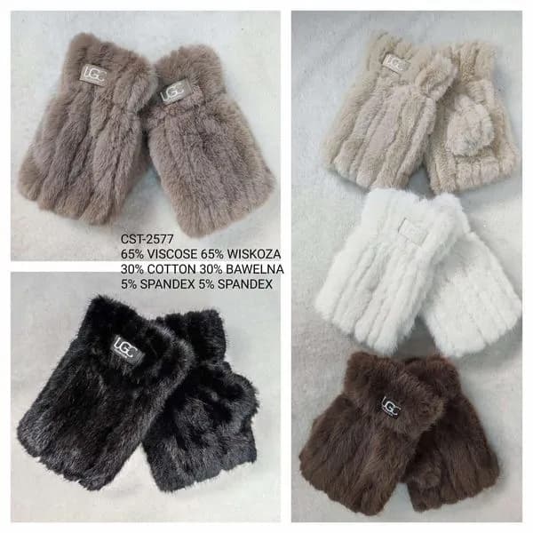 Rękawiczki damskie bez palców LG 061025-40