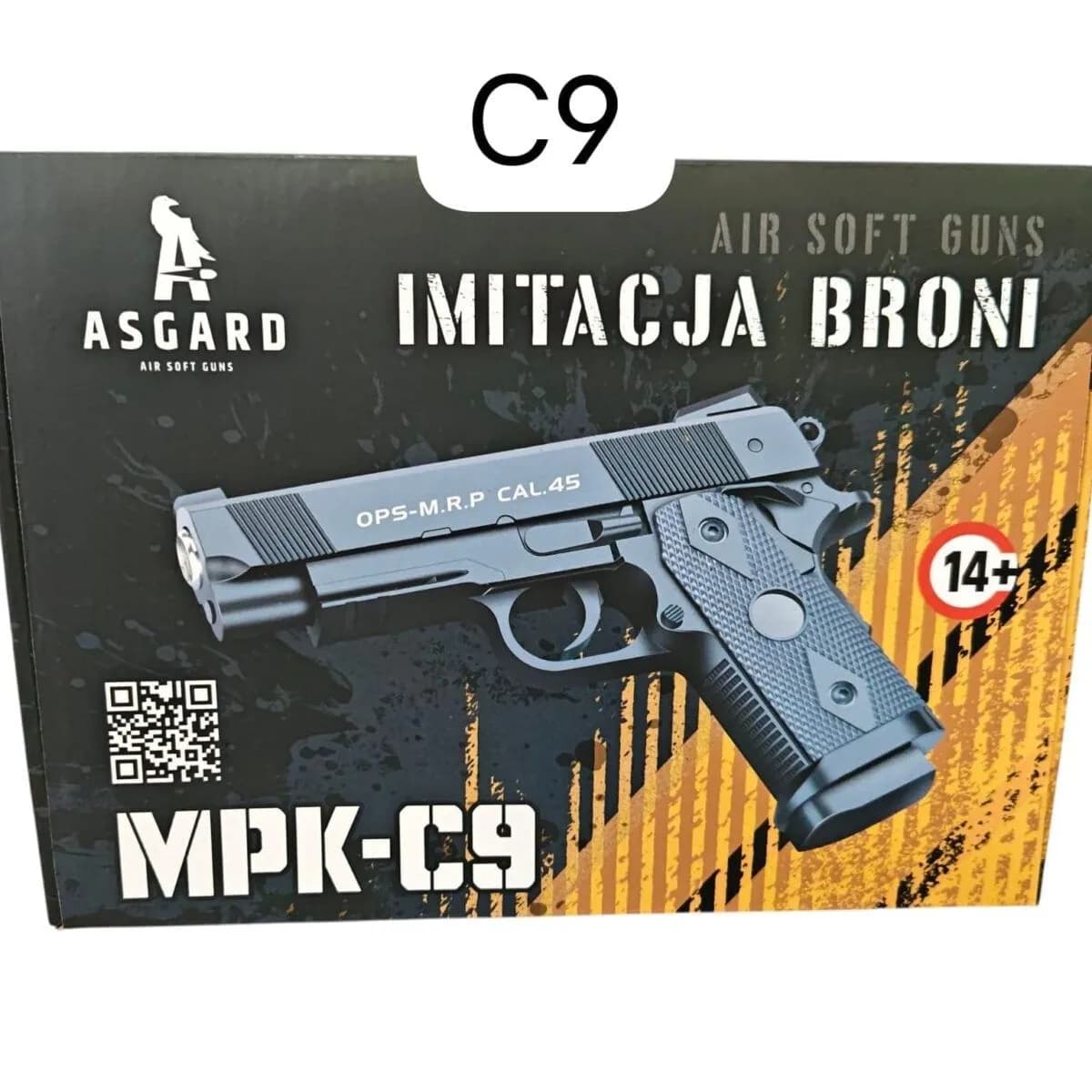 Pistolet Metalowy C9