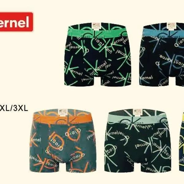 Bokserki męskie Giant Kernel N°B717 M/L/XL 95% bawełna