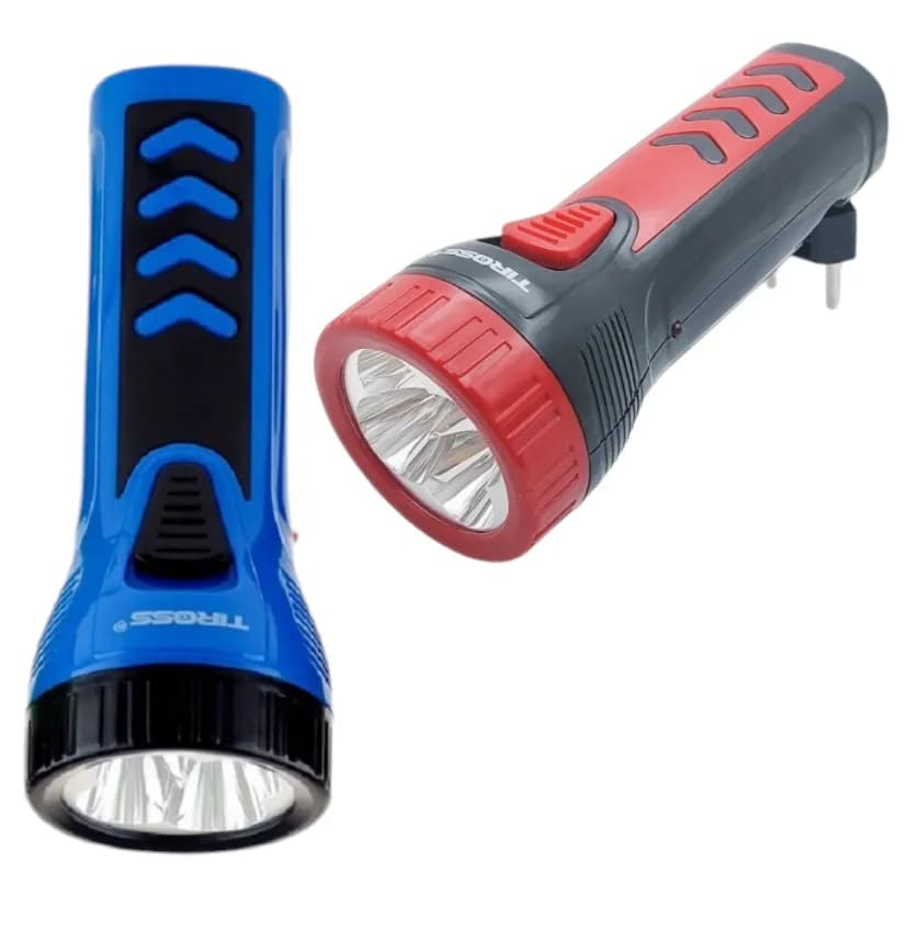 Latarka 4LED TrustFire niebieska i czerwona