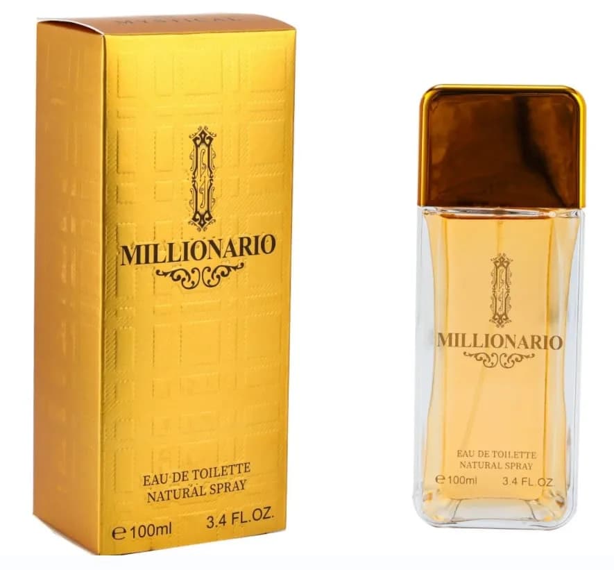 Millionario Eau De Parfume 100ml - Męska Woda Perfumowana Złota