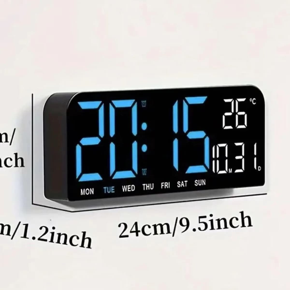 Zegar Cyfrowy z Projektorem LED