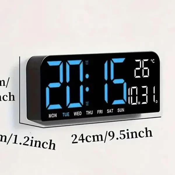 Zegar Cyfrowy z Projektorem LED