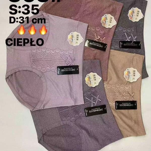 Majtki damskie S:35# D:31cm 363# Free Ciepło