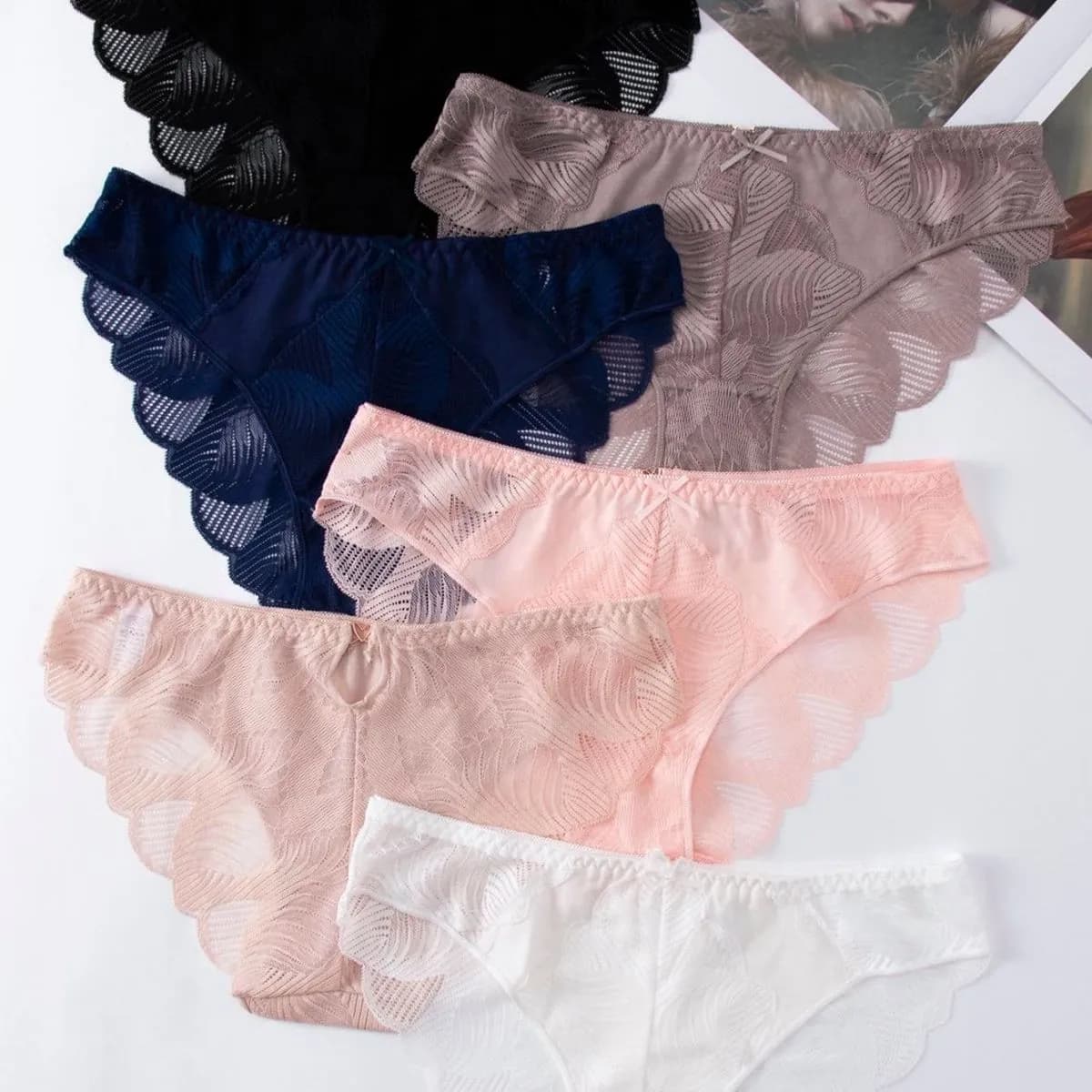 Majtki damskie Finella koronka S/M L XL 5 kolorów