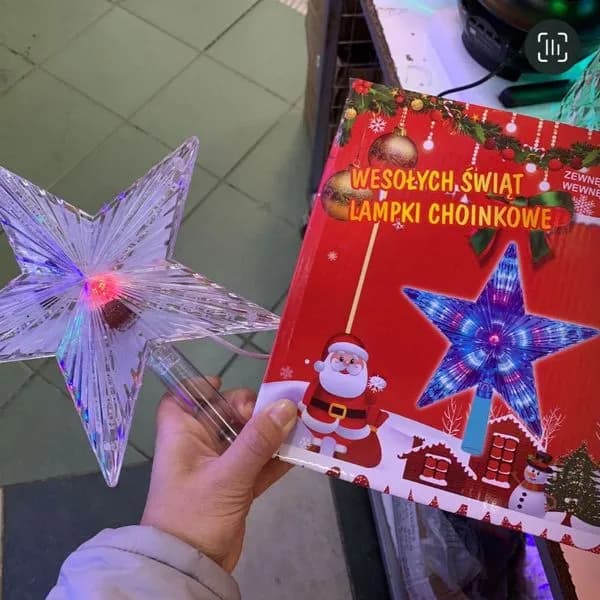 Gwiazda na Choinka Duża