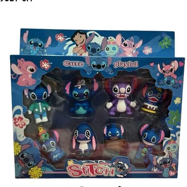 Zabawki Figurki Stitch 8PCS