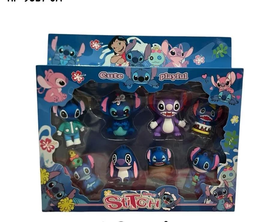 Zabawki Figurki Stitch 8PCS