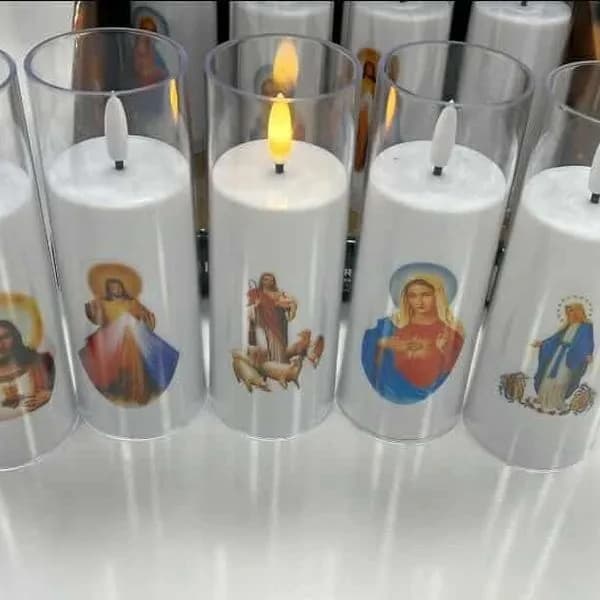 Świece na baterie 2xr6