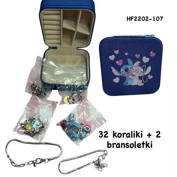 Zestaw Biżuterii Stitch