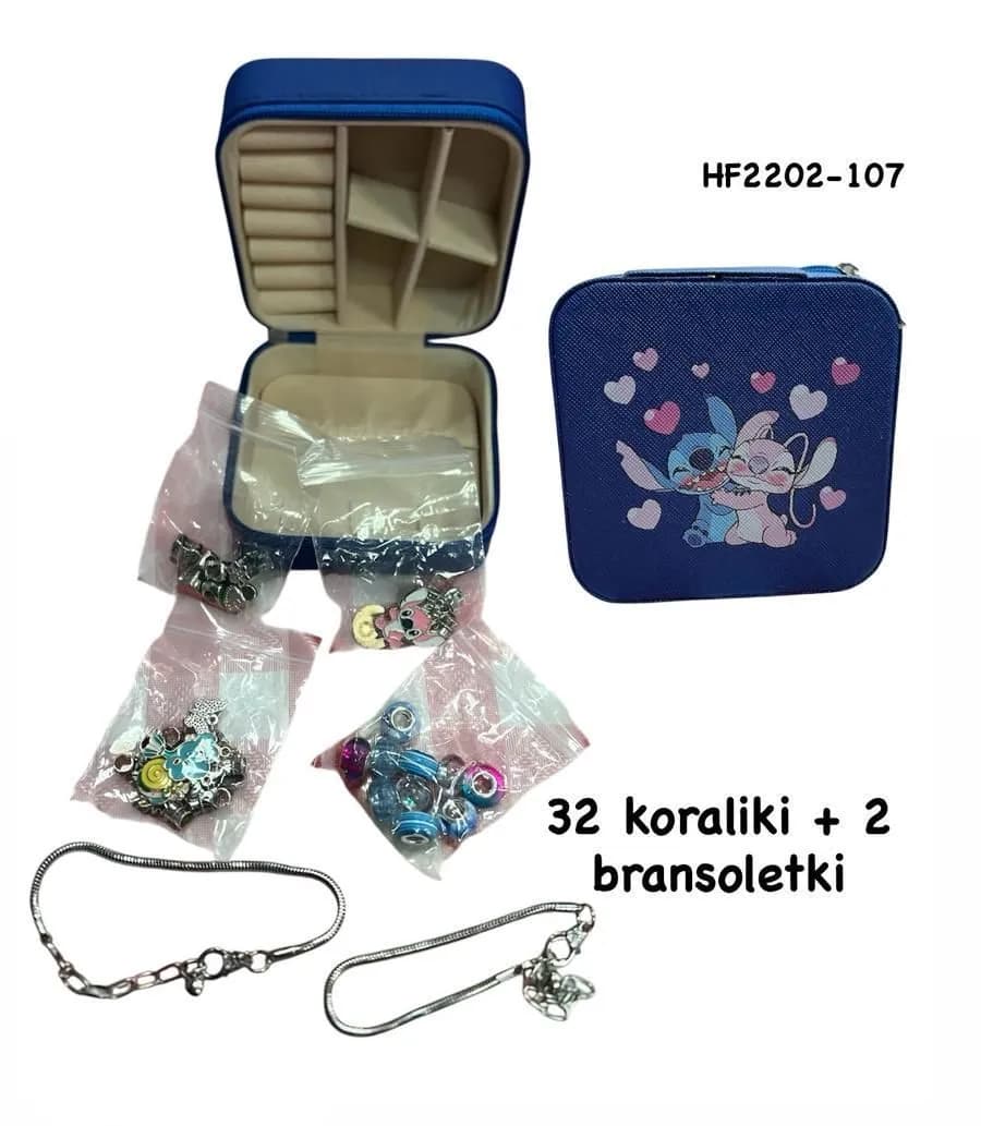 Zestaw Biżuterii Stitch