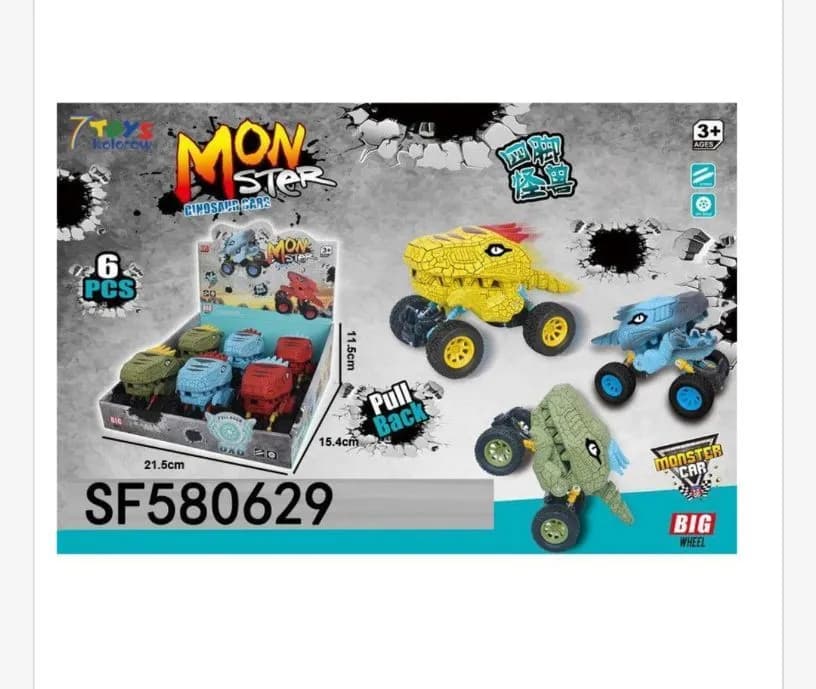 Zabawki Samochod Monster Car