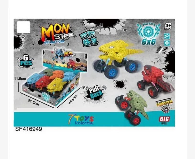 Zabawki Smaoxhod Monster Car