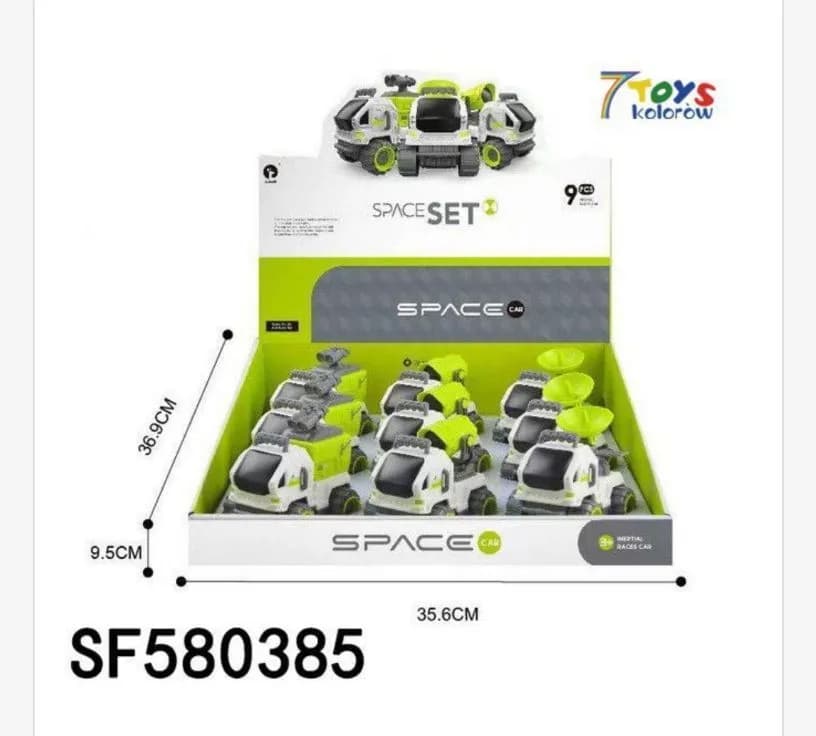 Zabawki Samochod Space Set