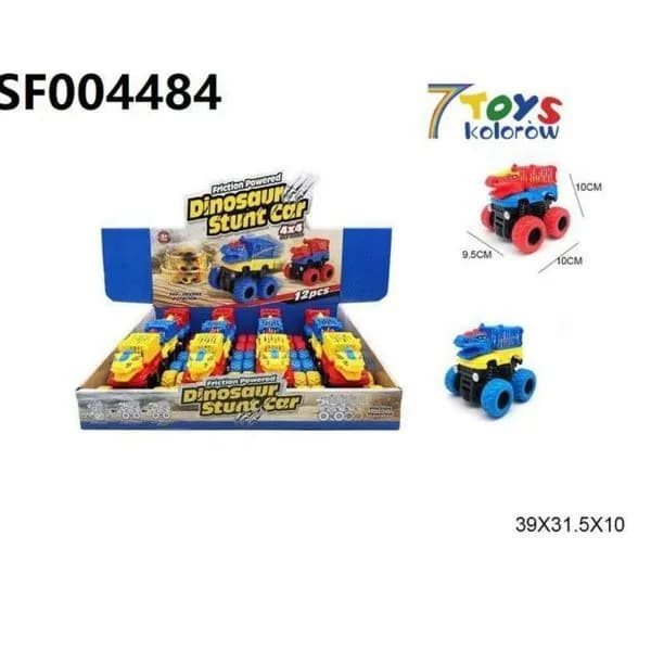Zabawki Dinosaur Stunt Car