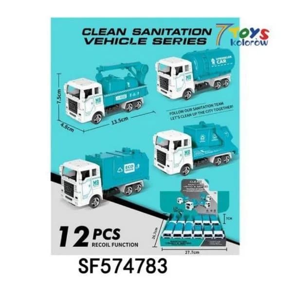 Zabawki Vehicle Clean Sanitation